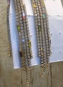Statement Rhinestone Dangler Earrings | Bombay