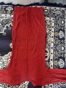 Elegant Red Long Sleeve Dress