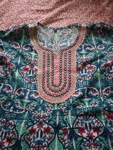 3 Set Of Anarkali Suit Multicolour