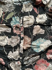 Floral Print STAIGHT FIT Kurta