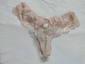 Men's Lace Detail Thongs