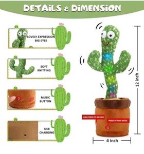 Talking Cactus Toy 🌵