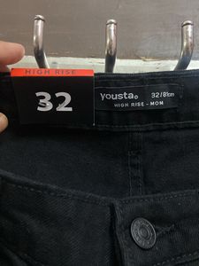 Yousta Brand New High Raise MOM Jeans
