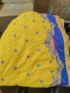 Saari With Blouse