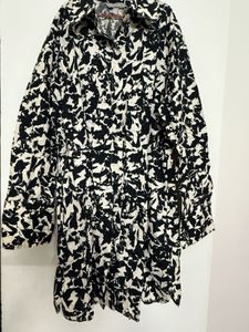 Abstract Print Shirt Dress