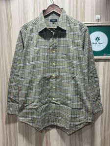 Burberry London Olive Check Shirt