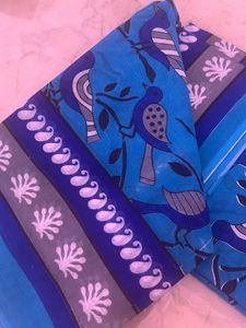 Cotton Saree New With Tag