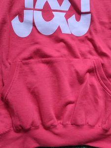 Jack &amp; Jones XXL Red Graphic Print Hoodie