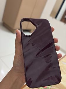 Burgundy Iphone 16 Back Cover