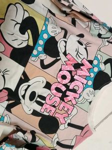 Trends DISNEY MICKEY MOUSE PRINTED TOP FOR GIRLS