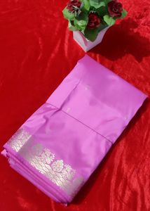 Silk Saree With Blouse Attached