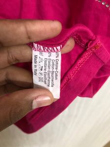 Pink Sleeveless Stylish Top