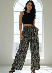 Printed Palazzo Pants