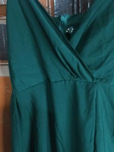 Elegant Green Maxi Dress