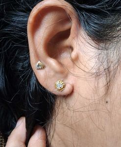 Stud Earrings 22crt Gold