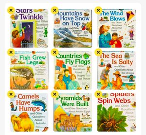 I Wonder Why Series Children Books 📚