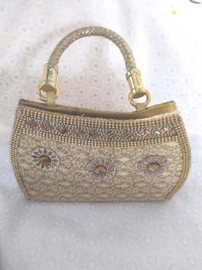 Cream Colored Handbag