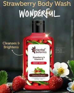 Strawberry & Vitamin E Body Wash 250ml