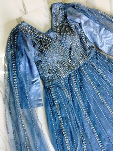 Wedding Gown Engagement Party Wear Festive