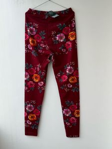Floral Print Leggings