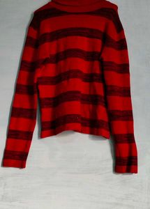 Red Striped Sweater
