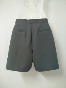 Grey Tailored Shorts