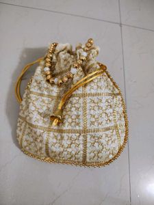 Pretty Embroidered Potli Bags..