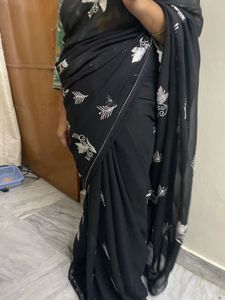 Black Saree