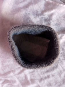 Fluffy Gray Headband bandana