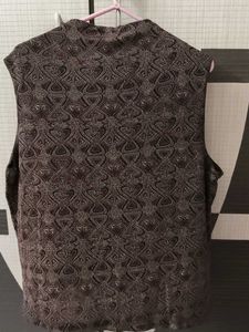 Combo &#34; Glitter Top &amp; Beige Skirt&#34;