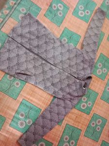 Patterned sweater for women