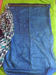 Party Wear Net Less Border Saree