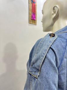 Denim Trench Dress
