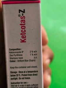 Ketocotas-Z Anti-Dandruff Shampoo | Ketoconazole