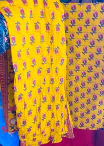 Floral Print Kurta Set