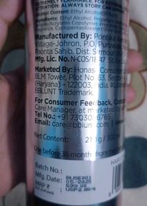 BBLUNT Hot Shot Hold Spray