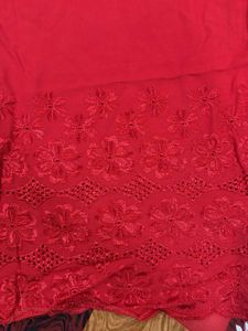 Red Daily Plazoo Pant