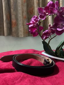 Black Leather Belt