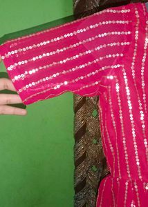 Frock and garara dress with duptta