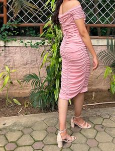 Ruffle Pink Newme Aisa Dress