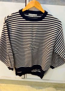 Striped Pullover Sweater