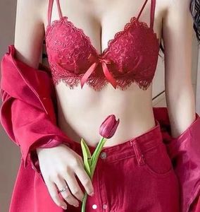 Red Lace Bra