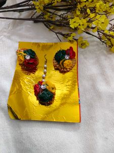 Floral jewellery set