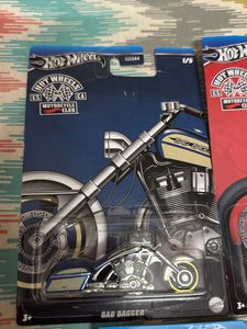 HOT WHEELS MOTORCYCLE CLUB SET OF 5 BIKES IMPORTED