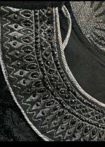 Black &amp; Silver Indian Dress
