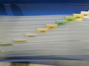 A4 Size Plastic Calender Folder