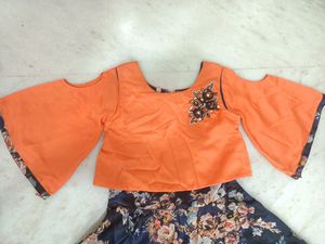 FLARED GOWN