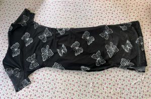 Butterfly Print Dress
