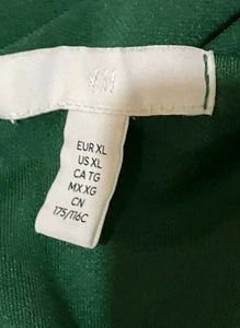 H&amp;M Green Slip Dress