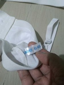 White Bra front open